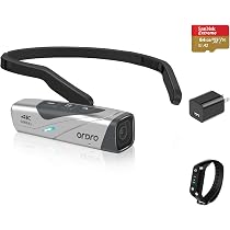Amazon | ORDRO EP8 最新型 Vlog 4K ビデオカメラ ウェアラブル式